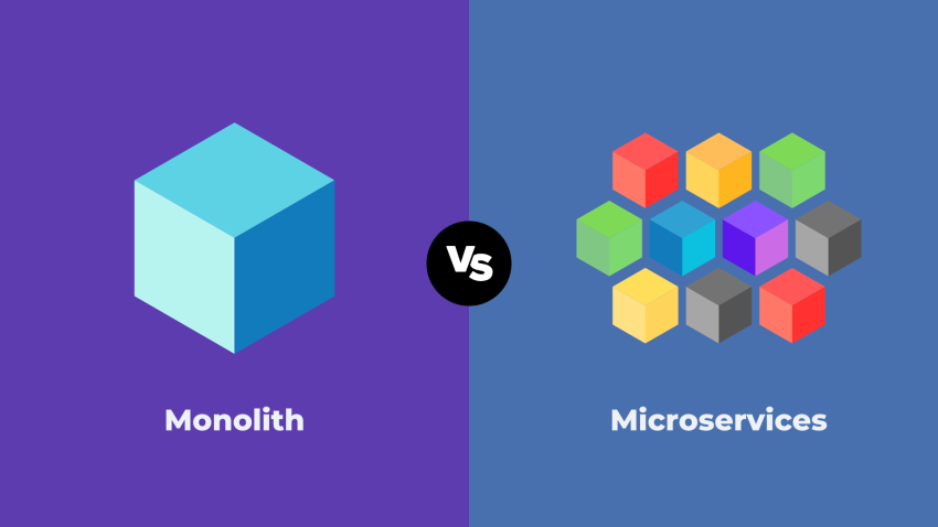 Monolith vs microservices architecture